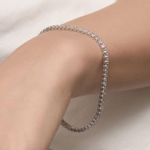 모이사나이트 다이아몬드 테니스 팔찌 4발 2.5mm (중) 요약정보 및 구매